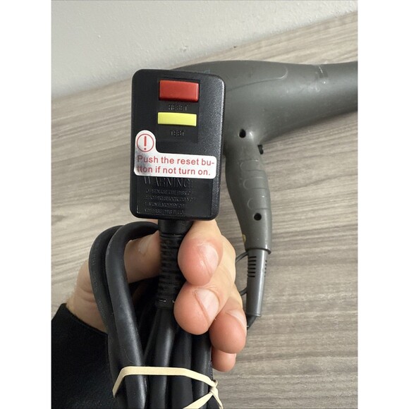 John Paul Mitchell Neuro Lightweight Tourmaline Hair Dryer Grey Model NDMNA - Picture 7 of 9